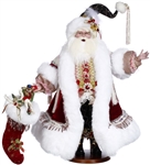 Santa With Stocking  2024 27"