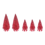 Department 56 Candy Base Trees Set of 5
