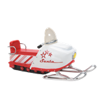 Department 56 Village Candy Cane Snowmobile