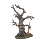 Department 56 Halloween Village Scary Witch Tree