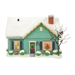 Department 56 Peanuts Village The Blue House On James Street - New For 2024