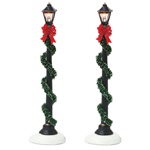 Department 56 Village Small Town Street Lamps Set of 2