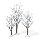 Department 56 Village First Frost Tree Set of 3